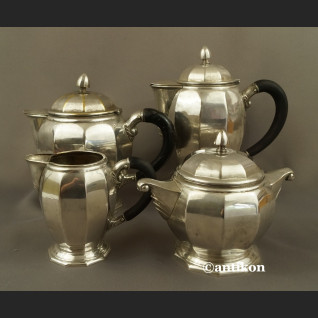 Platery art deco zestaw środka stołu dzbanek