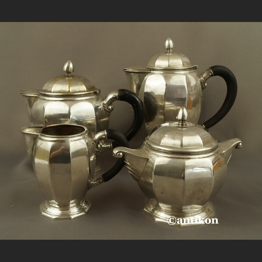Platery art deco zestaw środka stołu dzbanek