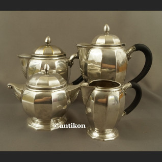 Platery art deco zestaw środka stołu dzbanek