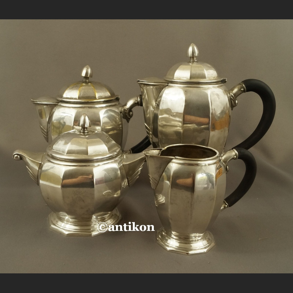 Platery art deco zestaw środka stołu dzbanek