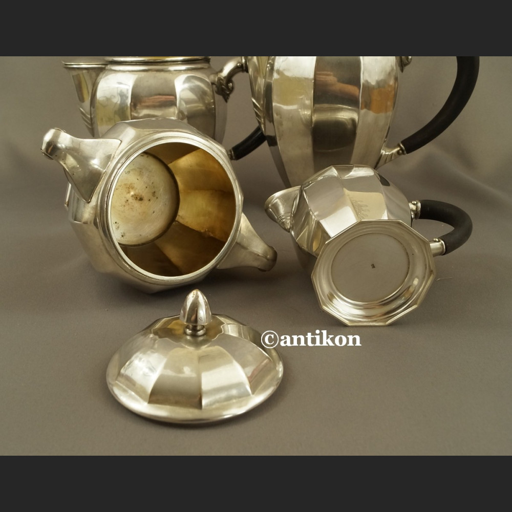 Platery art deco zestaw środka stołu dzbanek