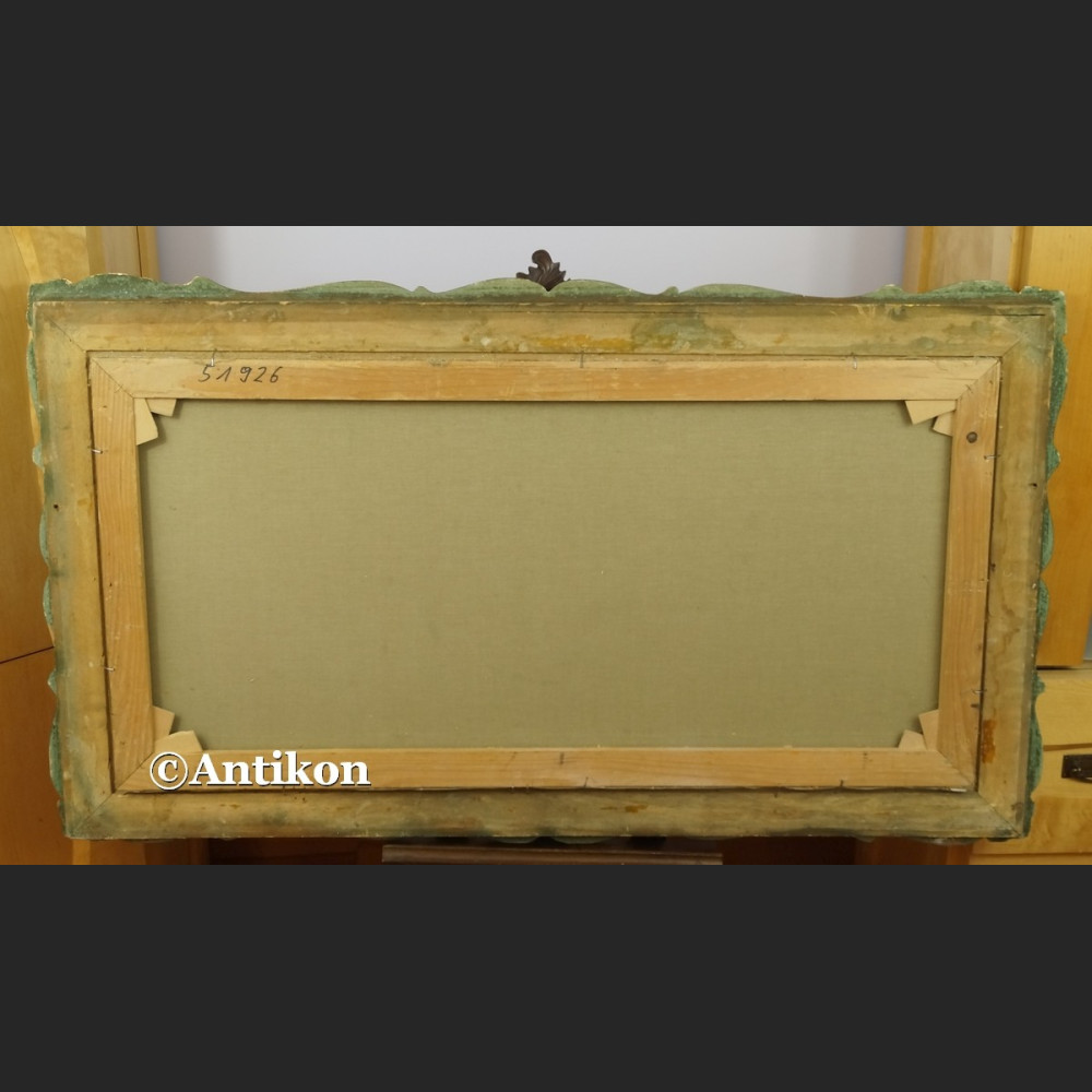 Malarstwo aukcyjne Seekatz Panorama z wiejską chatą 