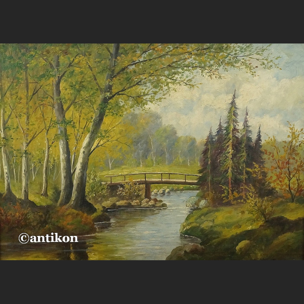 Obraz olejny pejzaż Urok natury Obraz olejny pejzaż Urok natury