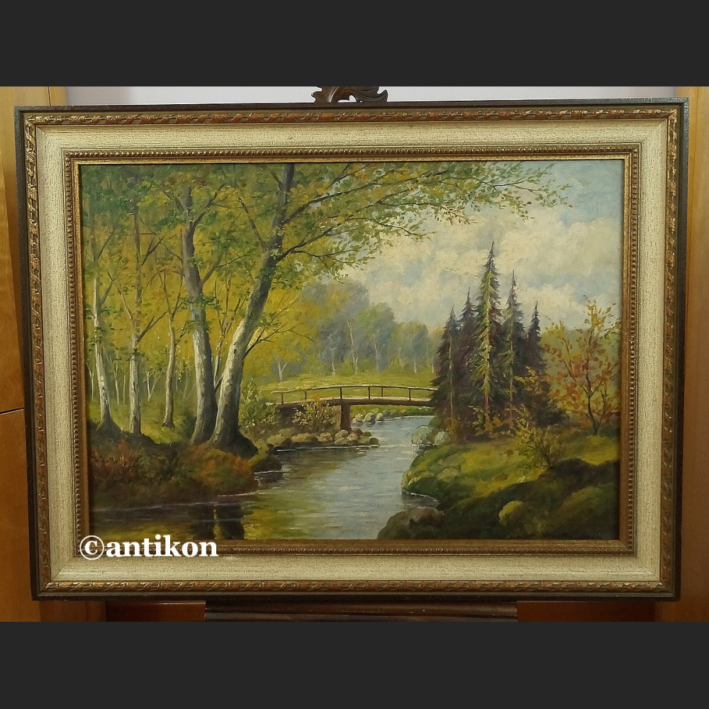 Obraz olejny pejzaż Urok natury Obraz olejny pejzaż Urok natury