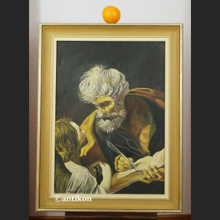 Obraz olejny portret mędrca