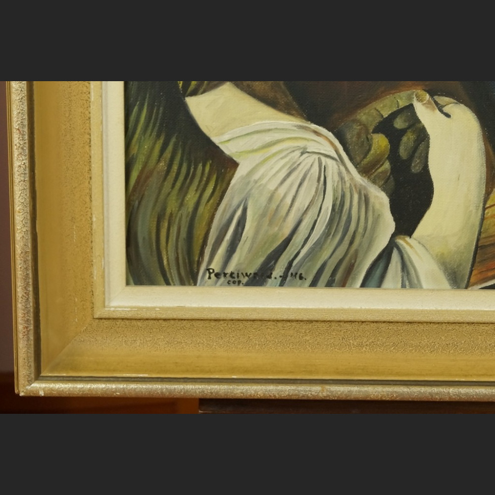 Obraz olejny portret mędrca